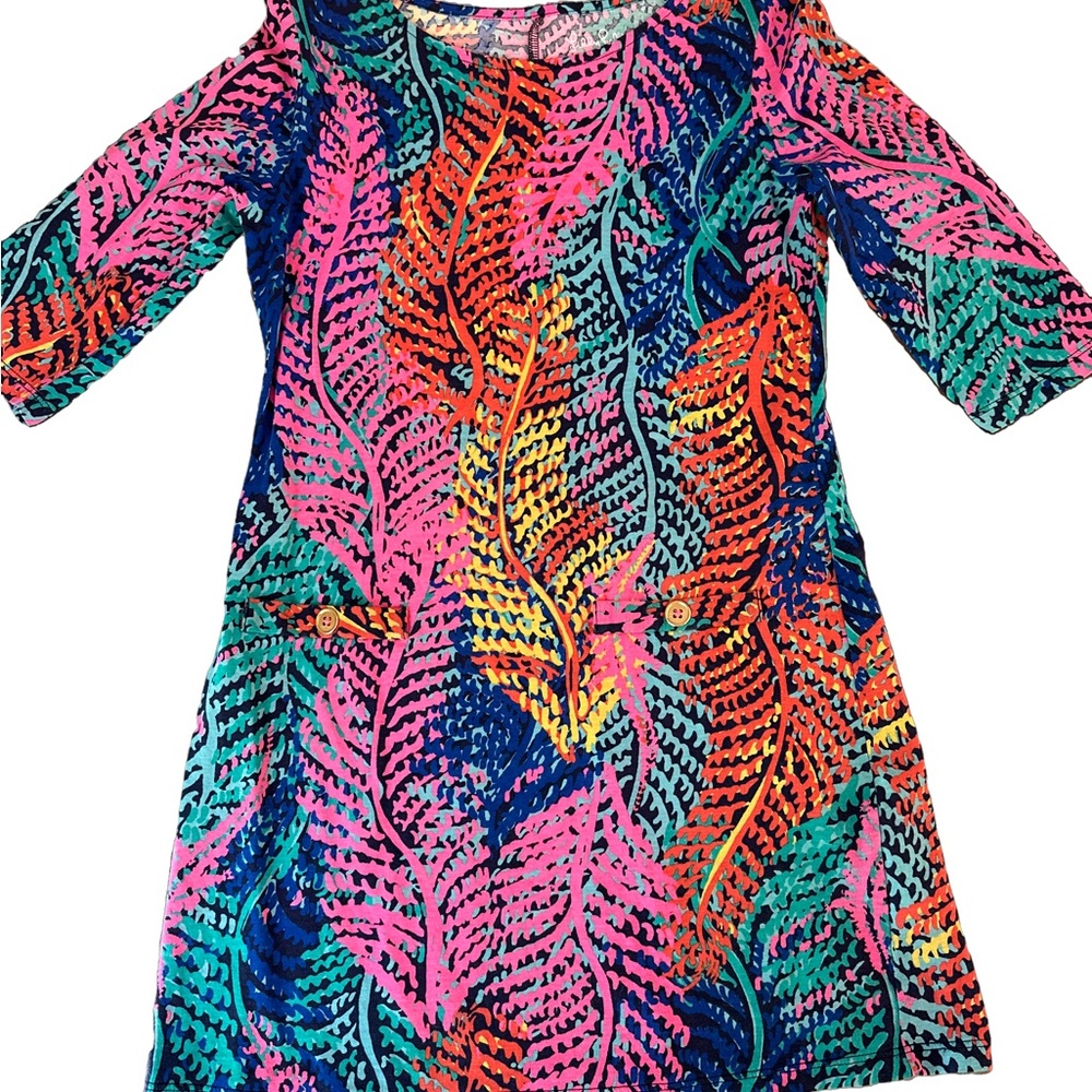 Lilly Pulitzer Electric Feel Charlene Dress NWOT Girls sz L (8-10)